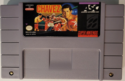 Chavez Boxing (Super Nintendo, SNES) - Cartridge Only - Tested