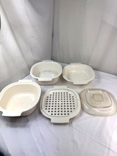 Vtg Rubbermaid Microwave Cookware 5 Piece Set...