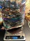 5.8lb Vtg to Now Junk, Estate Costume Jewelry Mystery Lot - Wear, Recycle, Craft