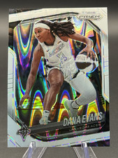 Panini 2025 WNBA Prizm Basketball Dana Evans Las Vegas Aces #33 White Seismic 