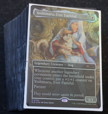 Magic YOSHIMARU LEGENDARY Commander EDH Deck (Mono Wei, 101 Karten HIGH  RARE) ! | eBay.de