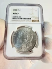 1900 Morgan Silver Dollar $1 NGC MS 63