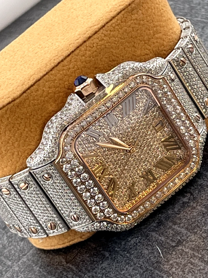 Reloj moissanita de lujo verificado GRA  Foto 2 de 3