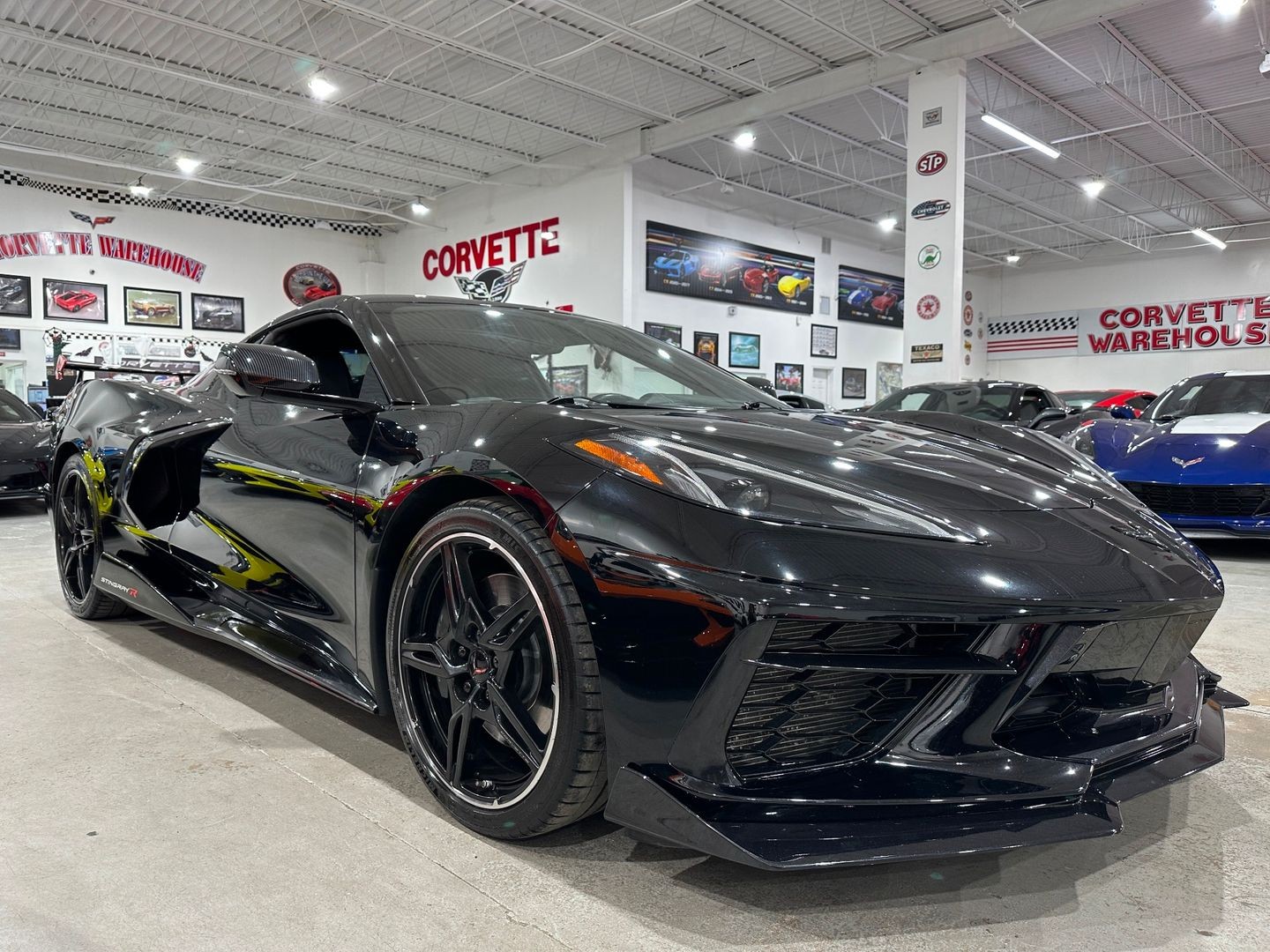 2022 [GBA] Black Chevrolet Corvette   | C8 Corvette Photo 5