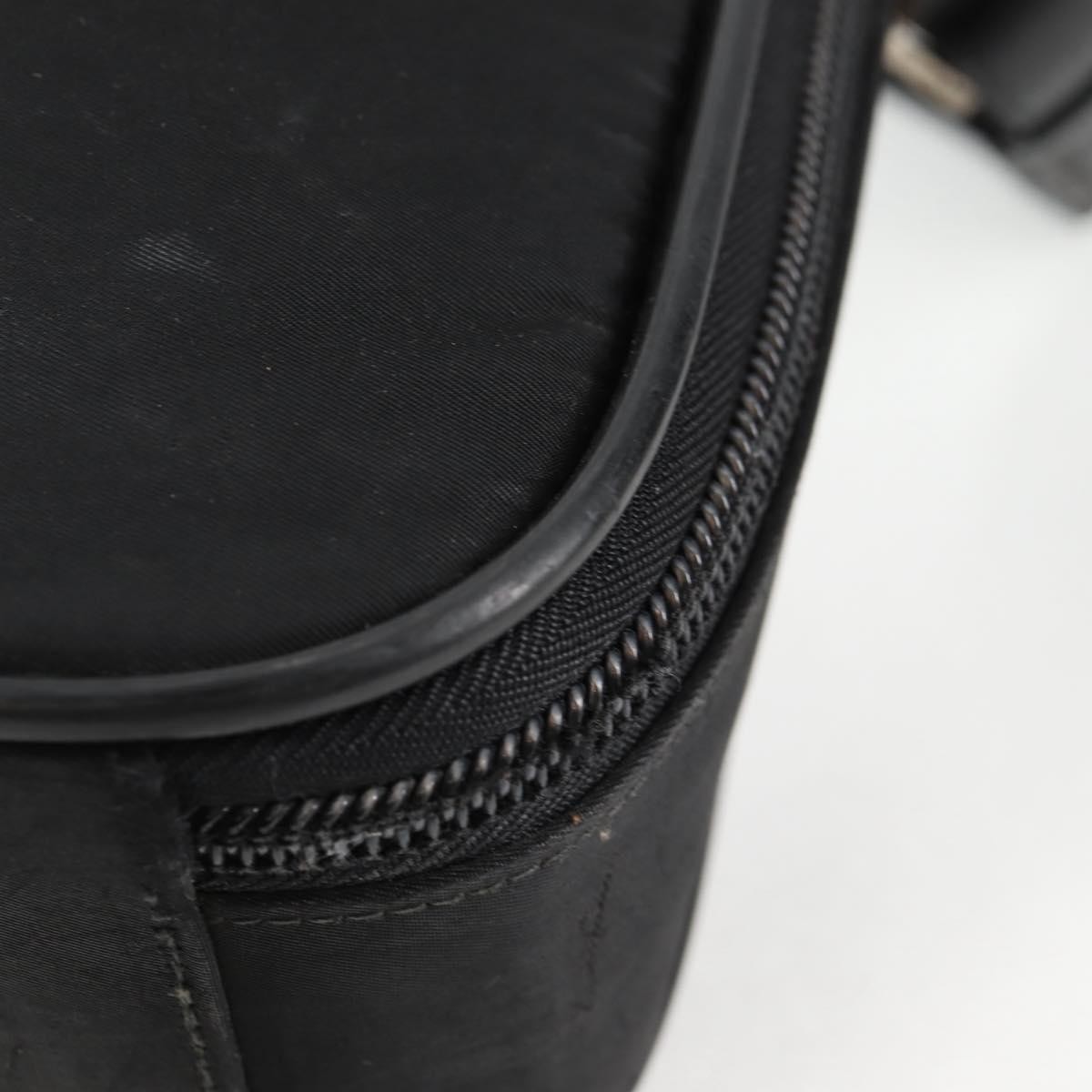 PRADA Hand Bag Nylon Leather 2way Black Silver Auth bs28384 thumbnail 21