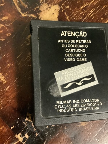 Atari 2600 4in1 Brazil Video Game Cartridge (Kung Fu, Dragon Fire, Spider Man) - Picture 14 of 23
