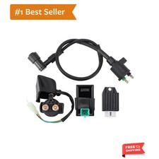 CDI Box Ignition Coil Solenoid Relay Voltage Regulator for 50cc 70cc 90cc 110...