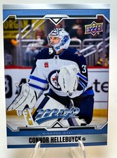 2024-25 Upper Deck MVP Connor Hellebuyck 💎40% OFF 8+💎 Winnipeg Jets #107