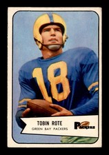 1954 Bowman #70 Tobin Rote SP VG X3699426