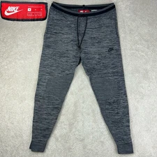 Nike Sportswear Men Tech Knit Pack Carbon Heather Gray 832180-091 Jogger Pants M