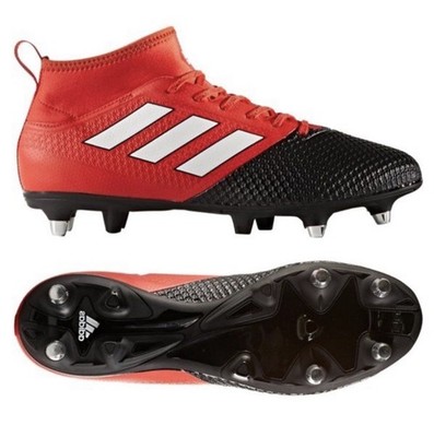 Herren Adidas Ace 17.3 SG Pro weicher Boden Gras Fußballschuhe Größe 9 UK £95