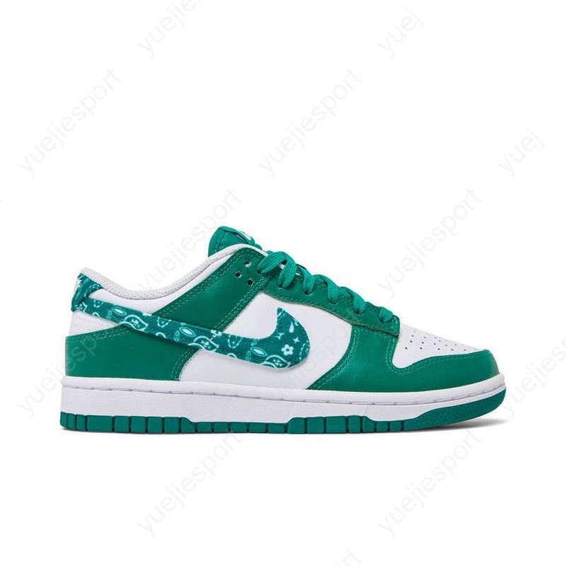 Size 7.5 - Nike Dunk Low Green Paisley W for sale online | eBay