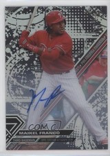 2017 Topps High Tek Blackout Auto 17/50 Maikel Franco #HT-MF Auto 00jz