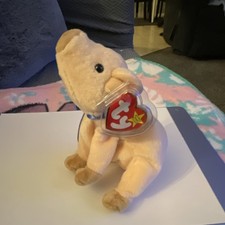 Ty Beanie Babies Plush Dog 1990s Heart Tag Ages 3-7 Years 3-4 4-7 Years