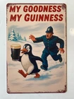 Guinness Beer Metal Sign - My Goodness My Guinness Retro Vintage Irish Stout