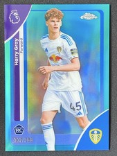Harry Gray 2025-26 Topps Chrome Premier League Teal Refractor Base RC /299 #103