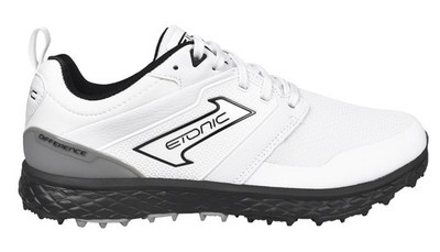 New Etonic Golf Difference 2.0 Spikeless Shoes White Size 10.5 Medium EG903WT