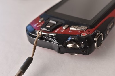 Casio EXILIM EX-G1 12.1MP Shock Resistant Digital Camera - Red