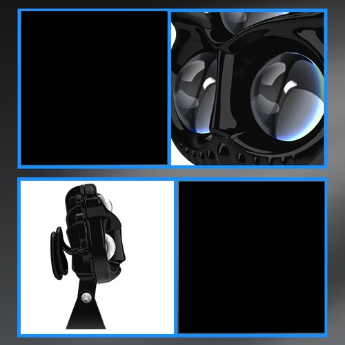 High Low Beam Motorcycle Headlight For Night Riding Ultra-bright LED Core - Picture 8 of 10