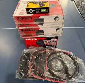 Ford Bronco Amplifiers and Subwoofer with Full Wiring Kit and Subwoofer Remote