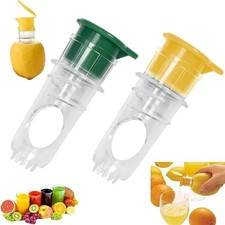 Lemon Squeezer Plastic Lightweight Juices Reamer Washable Manu Portable Filter