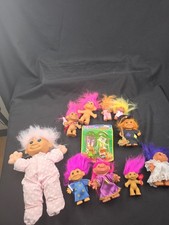 Lot Of 11 Vintage Troll Dolls DAM RUSS B20