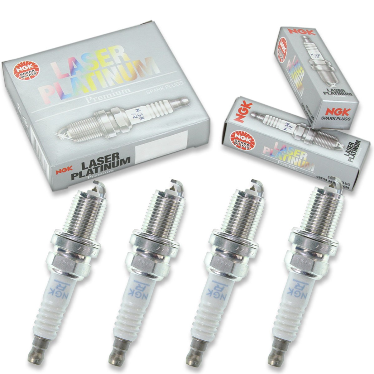 4pcs 2013 Ski-Doo Freeride E-TEC 800R 146 NGK Laser Platinum Spark Plugs ua
