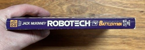 Robotech #4 Battlehymn By Jack McKinney 1990 Del Rey Paperback - Picture 2 of 5