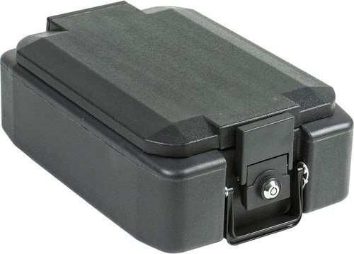 Castle Guard Fireproof Document Box, Lockable, Fire Protection Material, A4