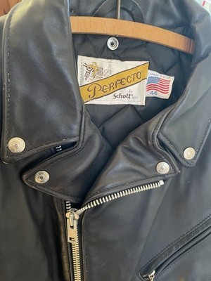 Deadstock Vintage Schott Bros Perfecto 118 Cowhide Leather Jacket