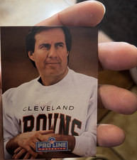 Pro Line Portraits 1991 Bill Belichick #115 Cleveland Browns NFL Football