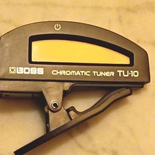 BOSS TU-10-BK Clip-On Chromatic Tuner, Black