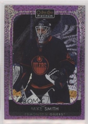 2021-22 O-Pee-Chee Platinum Violet Pixels 15/299 Mike Smith #78 fd4