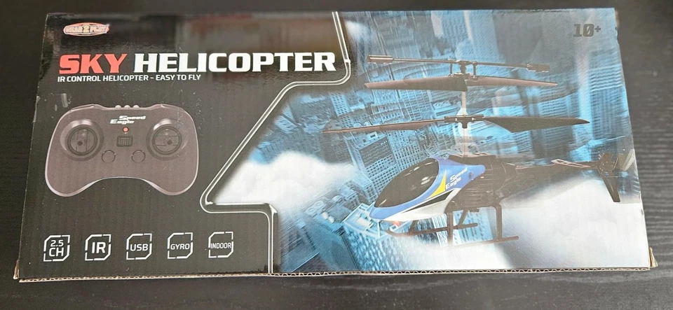Hélicoptère Télécommandé Sky Helicopter IR 2.5CH NEUF - Jouet RC - Photo 2/2