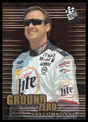 2001 Press Pass Ground Zero #GZ 2 Rusty Wallace