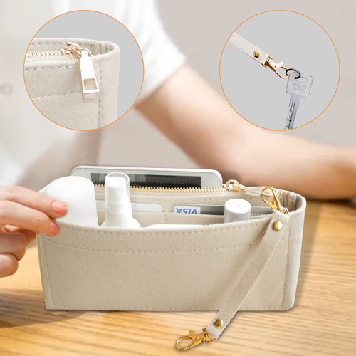 Purse Organizer Insert Fits for Multi Pochette Accessories Bag Series perfect... - Picture 5 of 7