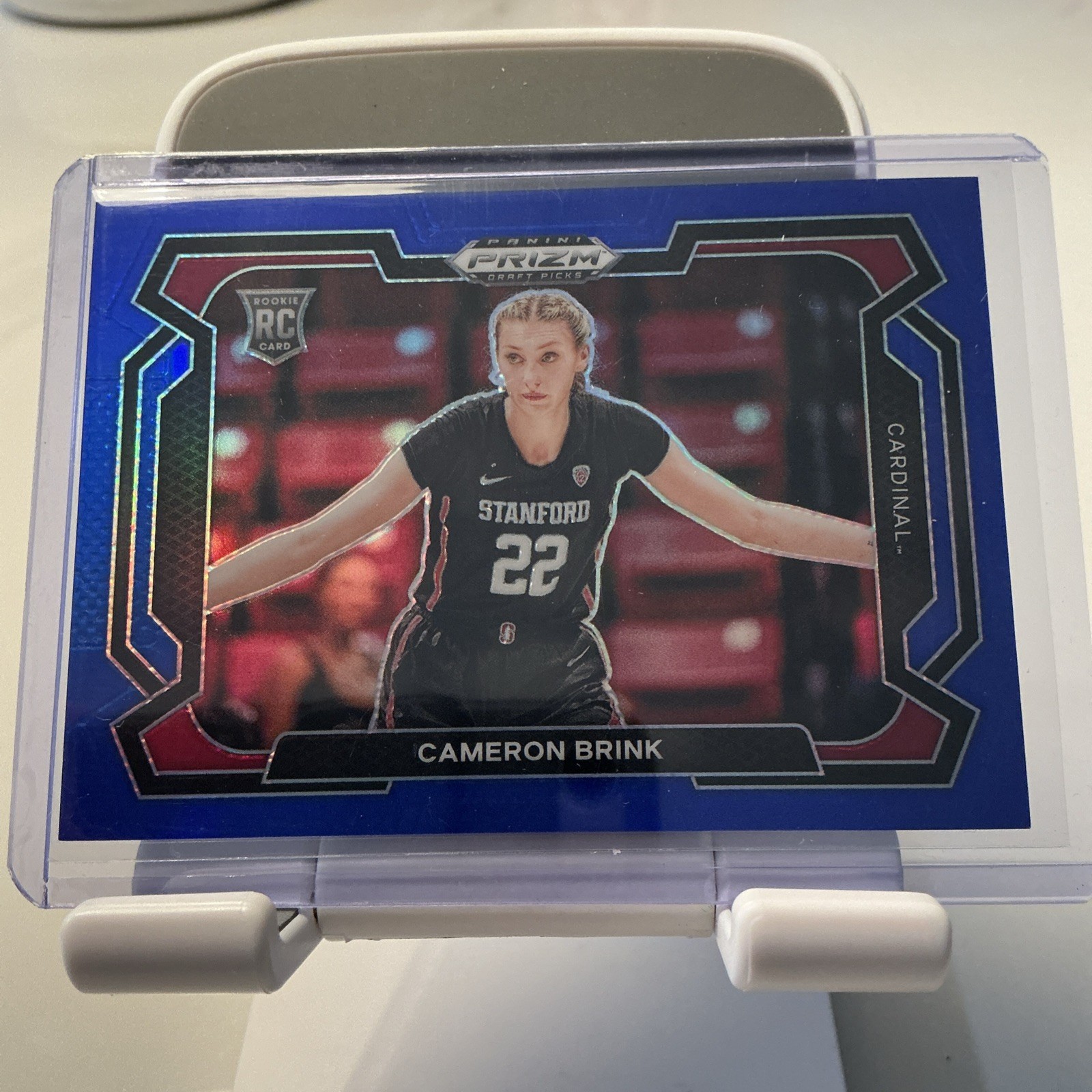 2024 Panini Prizm Draft Picks - Cameron Brink #89 Blue Prizm Variation /199 (RC)