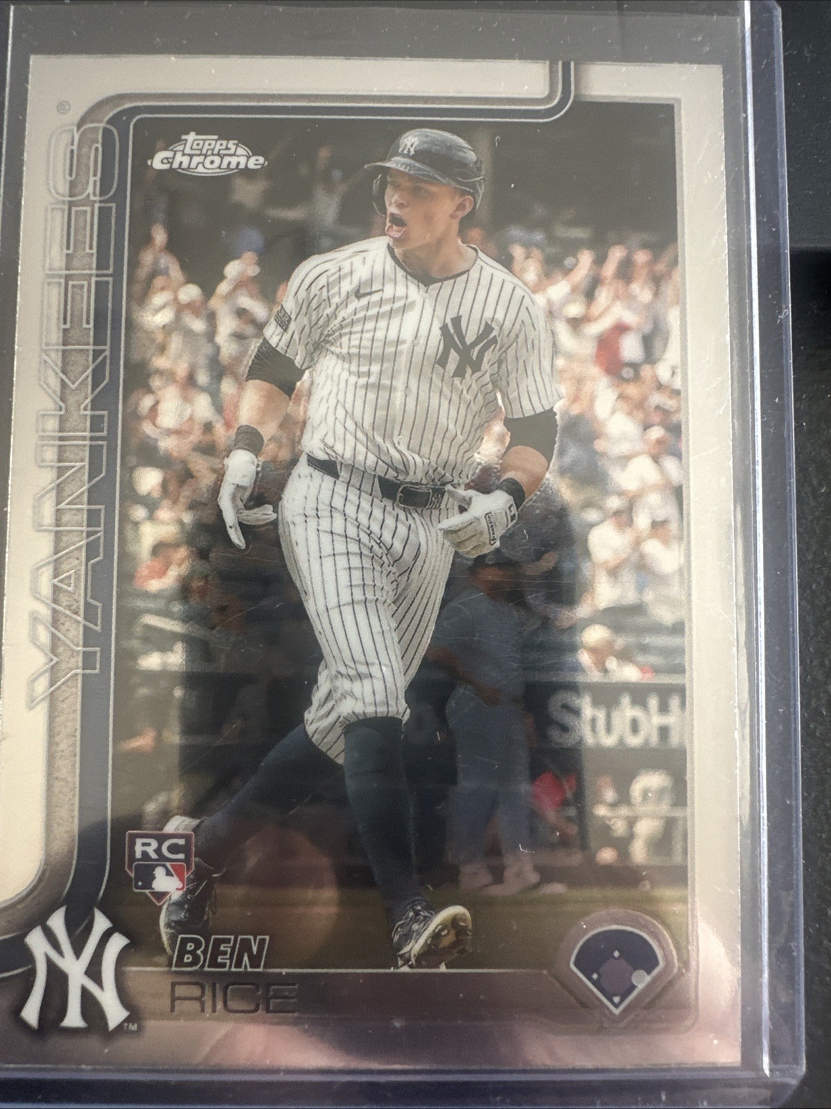 2025 Topps Chrome - Ben Rice #139 (RC)