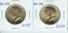 2017 P&D Kennedy Half Dollars Uncirculated BU NIFC
