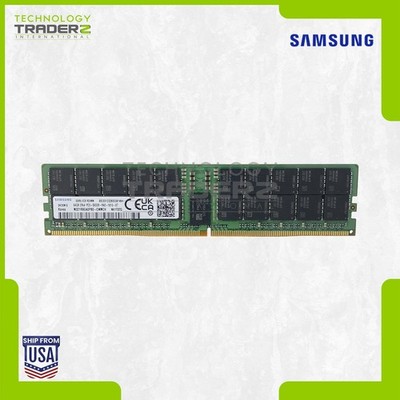 M321R8GA0PB0-CWM Samsung 64GB PC5-44800 DDR5-5600MHz ECC REG RDIMM 2Rx4 Memory