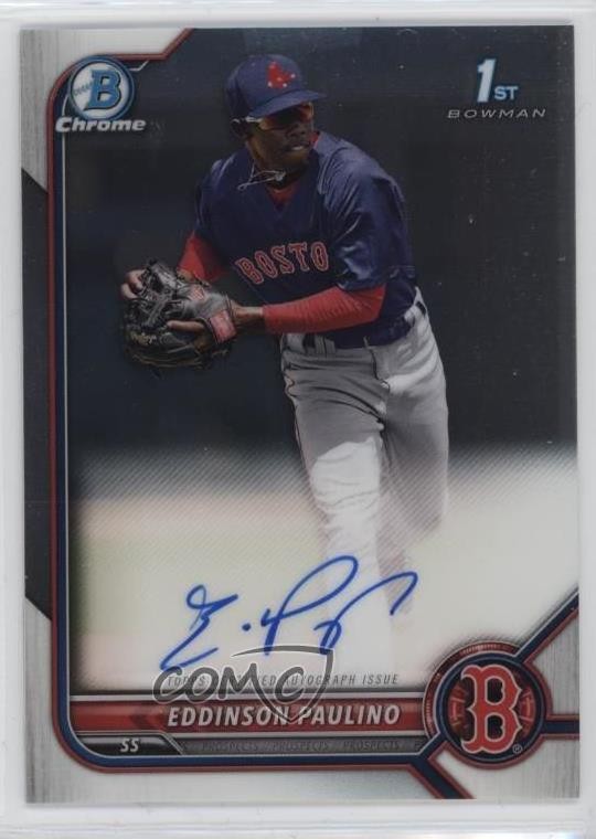 2022 Bowman Chrome Prospect Auto Eddinson Paulino #CPA-EP Auto fz0