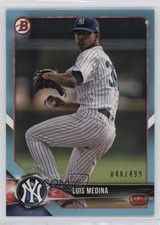 2018 Bowman Draft Sky Blue 48/499 Luis Medina #BD-17 13oj