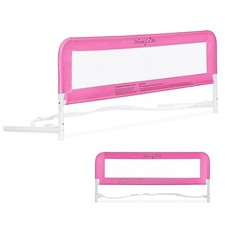 Adjustable Height Smooth Angle Safety Pink Child Bed Rail