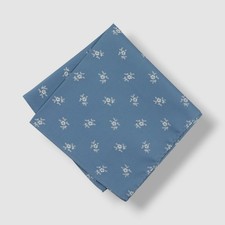 Bar III Men's Blue Vintage Floral Pocket Square