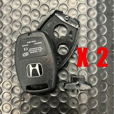 2 For Honda Accord Remote Key Fob Shell Case Oucg8d-380h-a Fits 2003-2012 2 For Honda Accord Remote Key Fob Shell Case Oucg8d-380h-a Fits 2003-2012