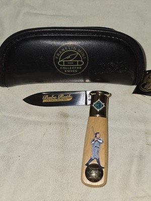 Franklin Mint Babe Ruth Collector Knife From 1996 - w/ Original Case