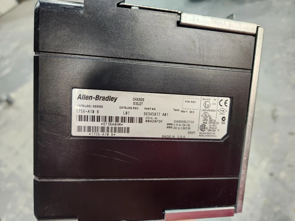 Allen-Bradley 1756-A10, Series B, ControlLogix 10 Slot Chassis - Image 2 of 4