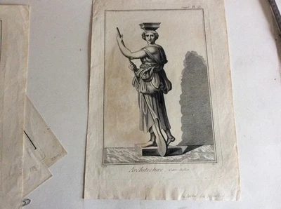 2 KUpferstiche aus Diderot´s Encyclopädie ca 1760 RNT - Bild 1 von 4