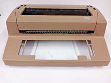 Tan IBM Correcting Selectric II Typewriter Top Case Body Shell Cover Empty Case