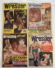 Wrestling Magazines 1975 Sports Review Wrestler February March July October